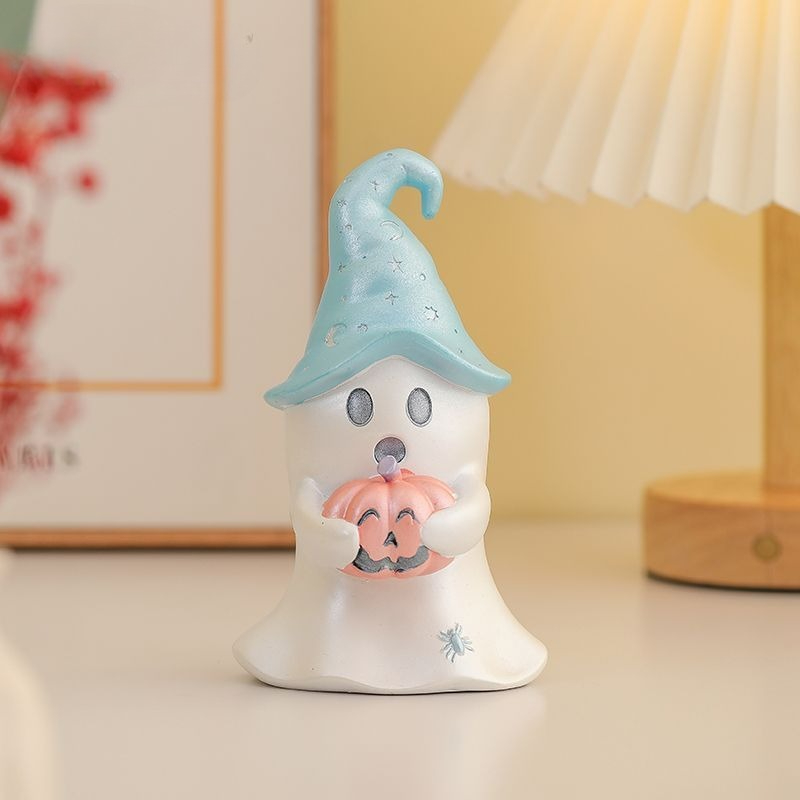 Office Technology - ハロウィン漫画リトルゴーストフィギュアオフィスデスクトップかわいい装飾ギフト女の子子供向け