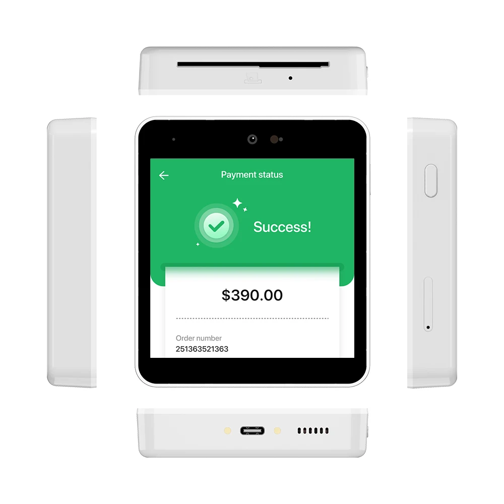 Pos Terminal Android - ベストセラー 4インチ Android 13.0 チップ+NFC搭載 フロントモバイルウォレット決済