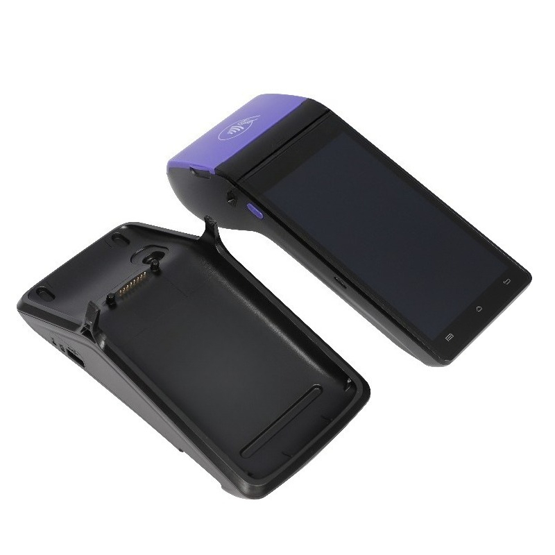 Pos Terminal Android - ハンディタッチスクリーンAndroid NFCモバイルPOS端末（サーマルプリンター付き）