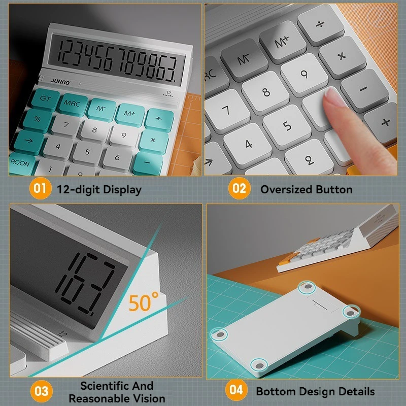 携帯電話ホルダー付き女神モデルオフィス電卓、大画面、金融、オ - Office Technology のレビューと価格