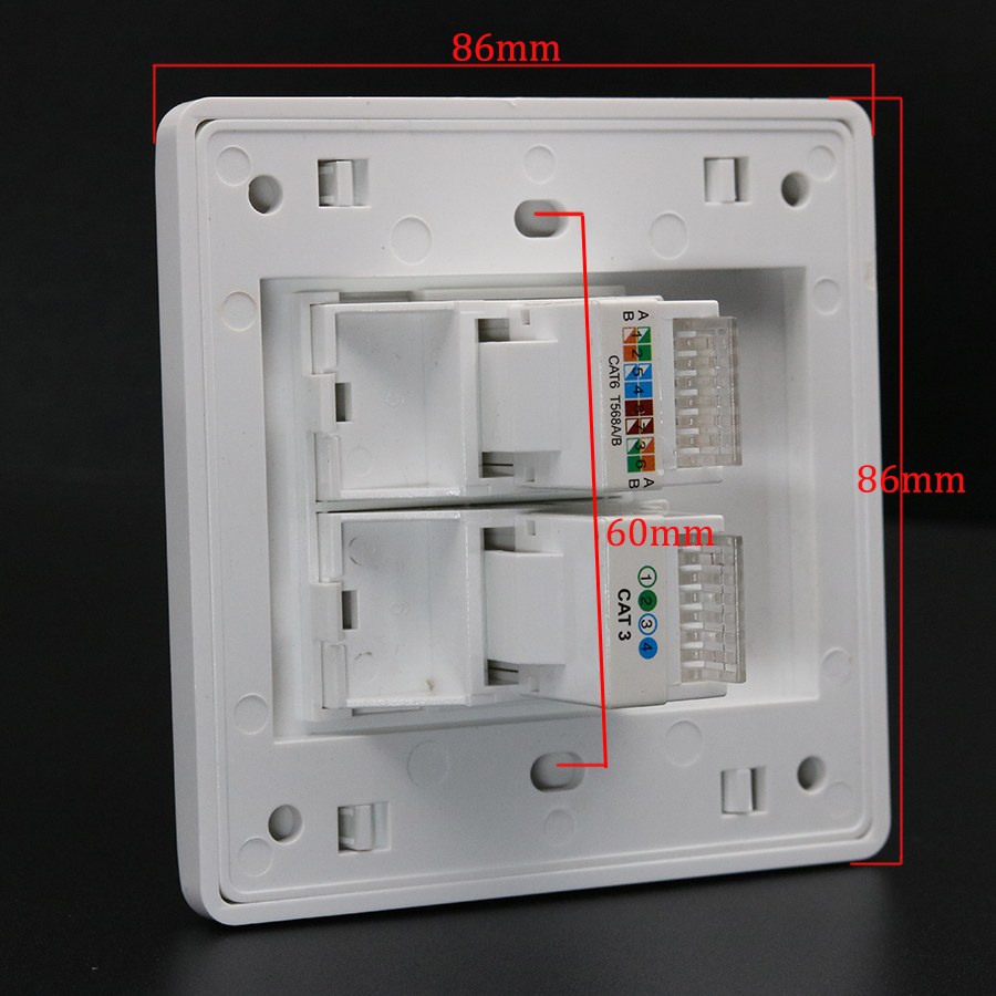 Xintylink RJ11 RJ45ソケットジャック モジ - Patch Panel Cat6 のレビューと価格