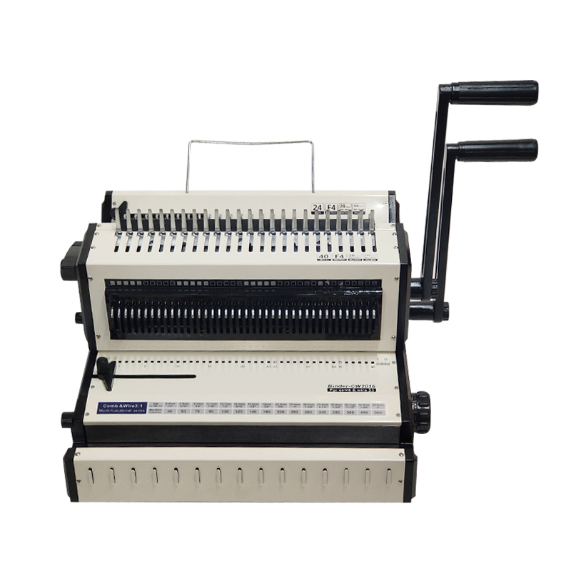 3 in 1製本機、ワイヤーOとコーム製本機 - Binding Machine Comb のレビューと価格