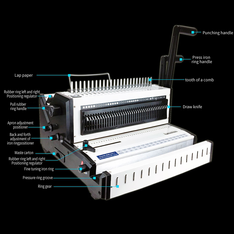 3 in 1製本機、ワイヤーOとコーム製本機 - Binding Machine Comb のレビューと価格