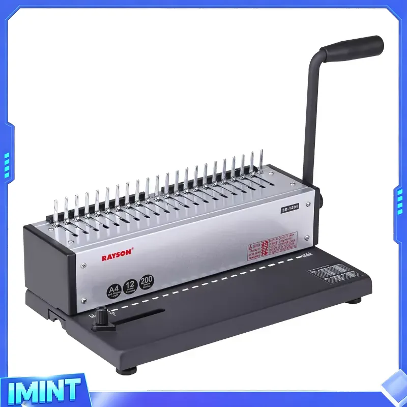 工場用コームバインダー Rayson SD-1201 ラバー - Binding Machine Comb のレビューと価格