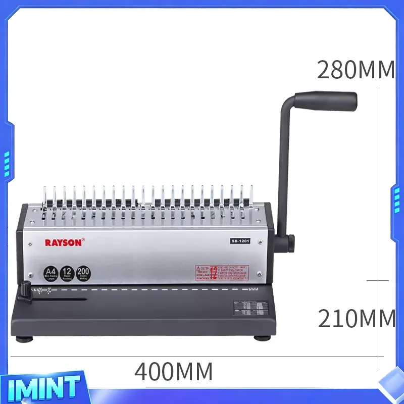 工場用コームバインダー Rayson SD-1201 ラバー - Binding Machine Comb のレビューと価格