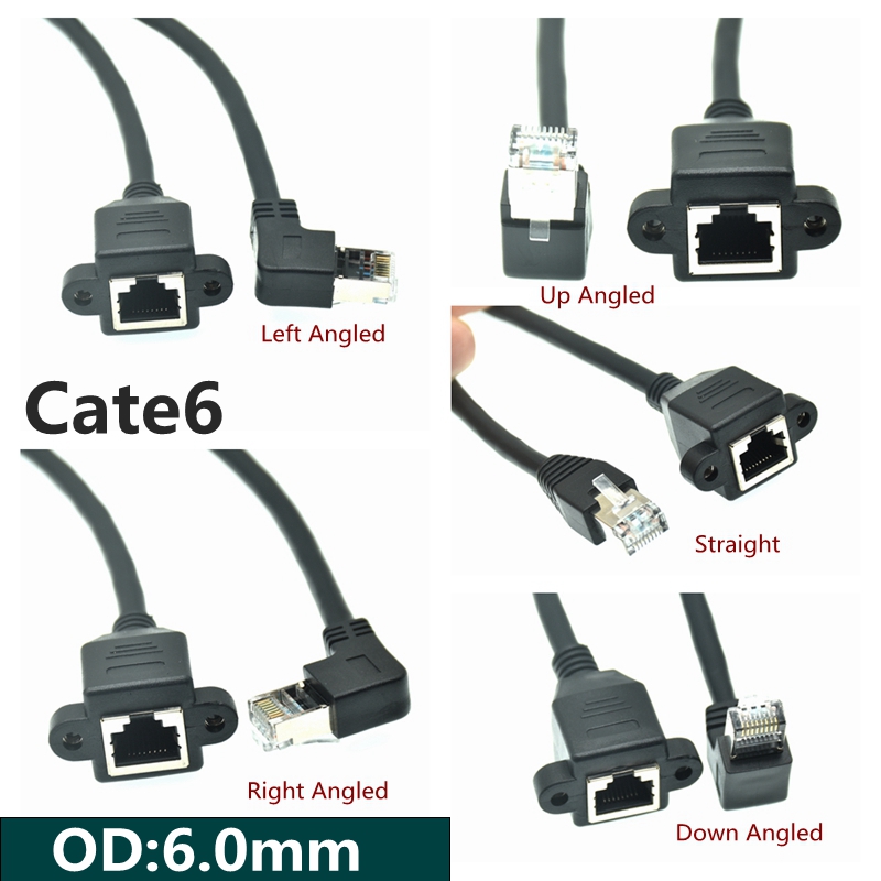 Cat 6e ネットワーク延長ケーブル RJ45 5e オス - Patch Panel Cat6 のレビューと価格