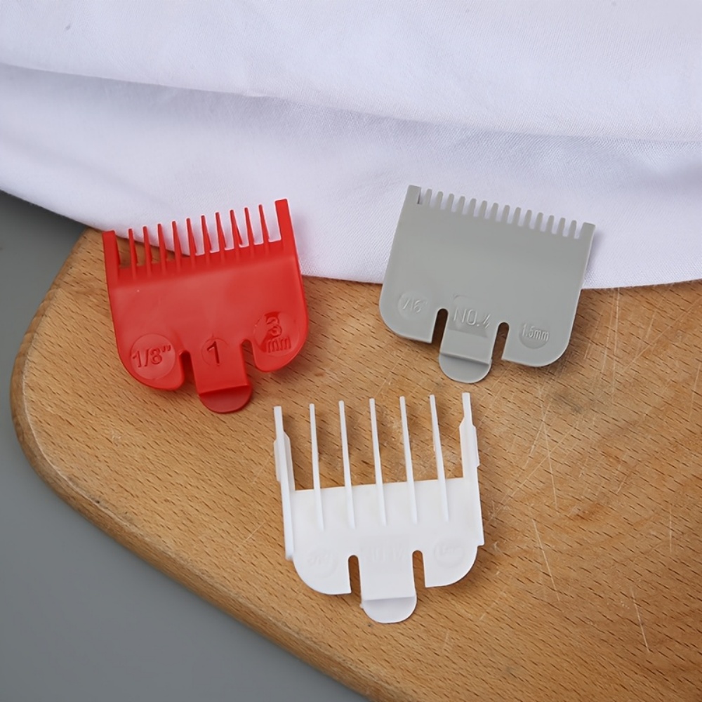 ヘアカットガイドコーム3点セット、サロンバリカンアクセサリー - Binding Machine Comb のレビューと価格