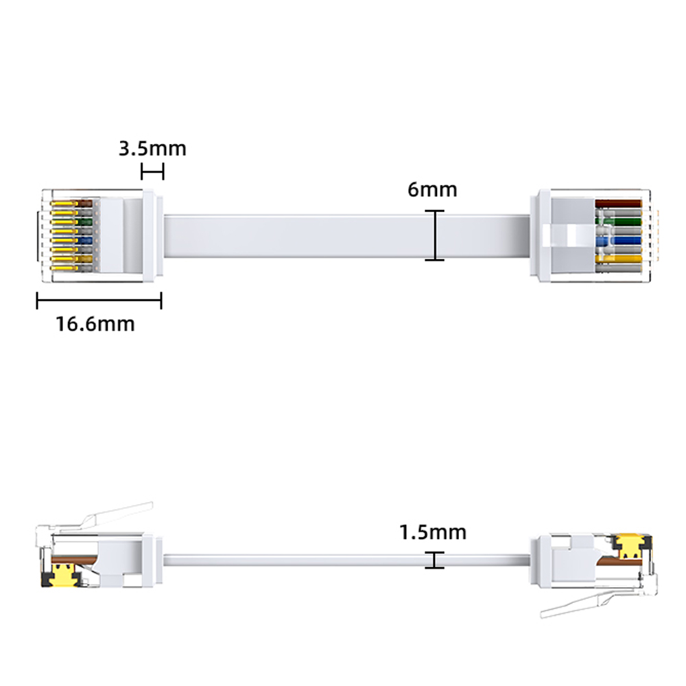 0.2m 0.3m 0.5m Cat6 イーサネットパッチケ - Patch Panel Cat6 のレビューと価格