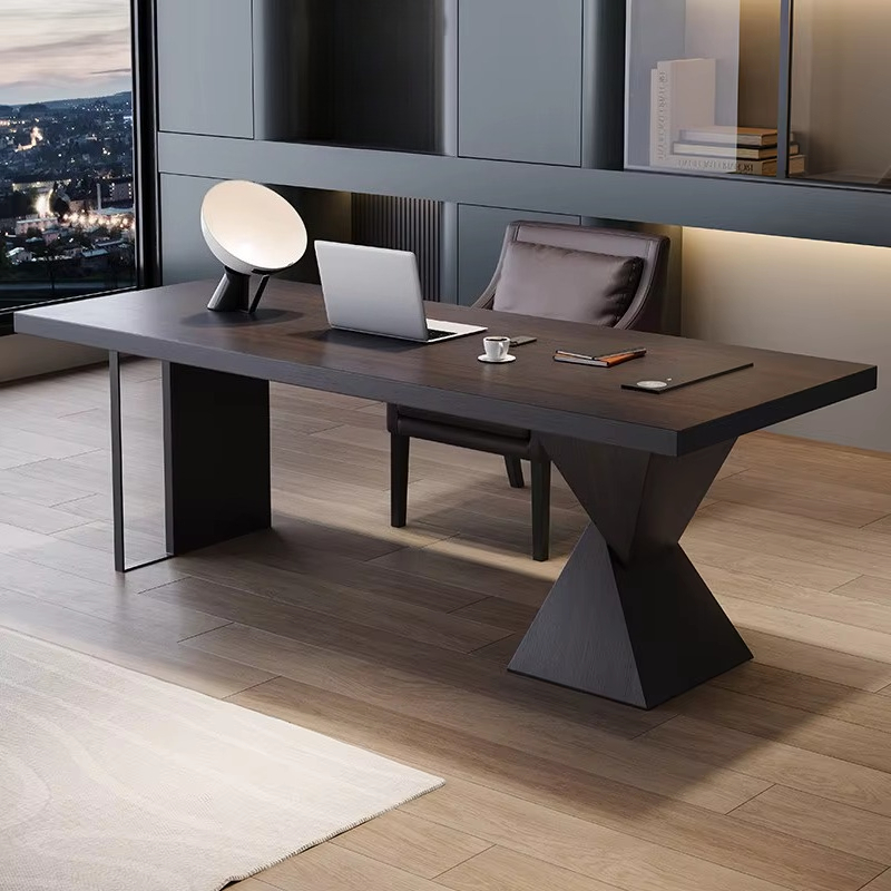 モダンなホームオフィス家具、木製、可愛いアート風コーナー、コ - Office Tech And Management のレビューと価格