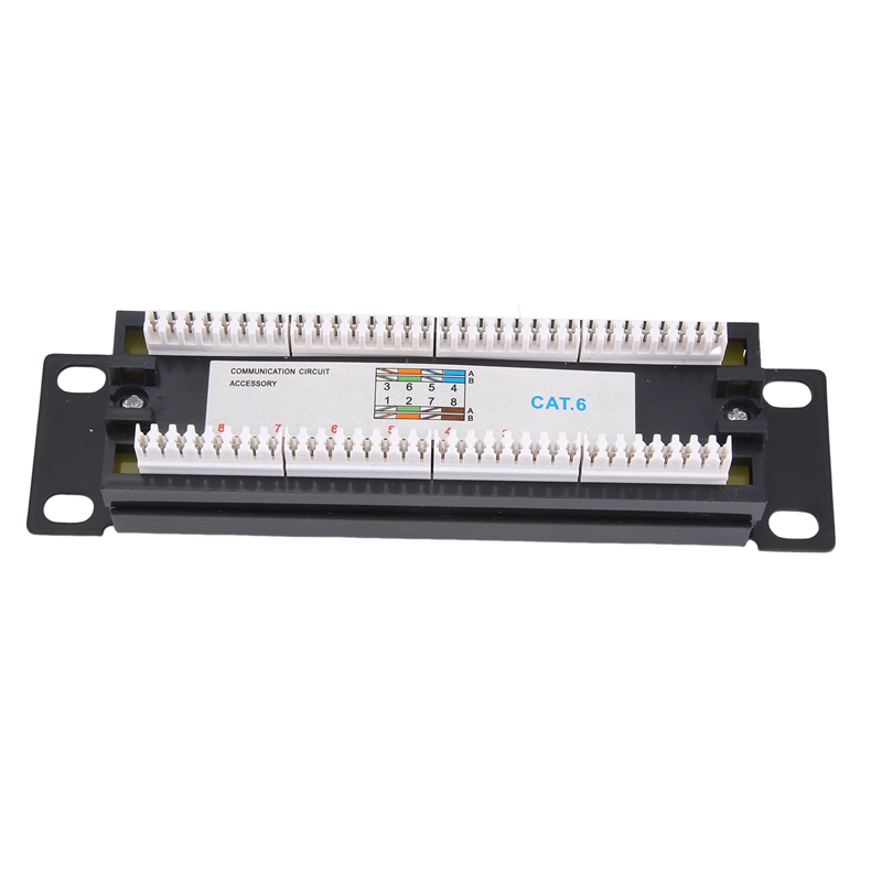 CAT6 8ポートパッチパネルラックネットワーク 6.89イ - Patch Panel Cat6 のレビューと価格