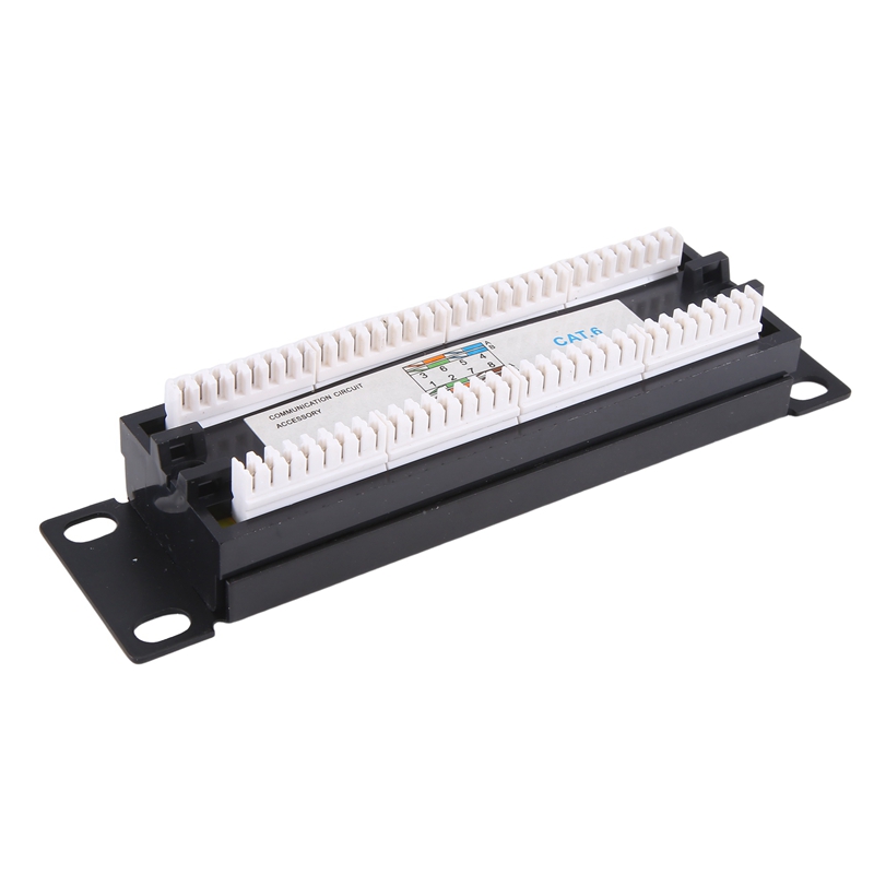 CAT6 8ポートパッチパネルラックネットワーク 6.89イ - Patch Panel Cat6 のレビューと価格