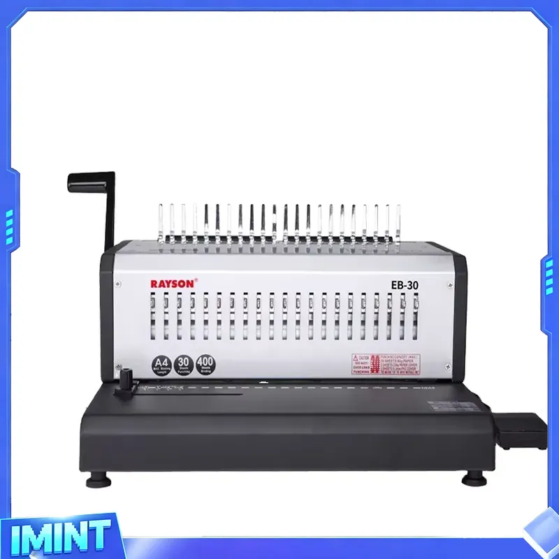 レイソン EB-30 高品質電動ペーパーコンビネーションバイ - Binding Machine Comb のレビューと価格