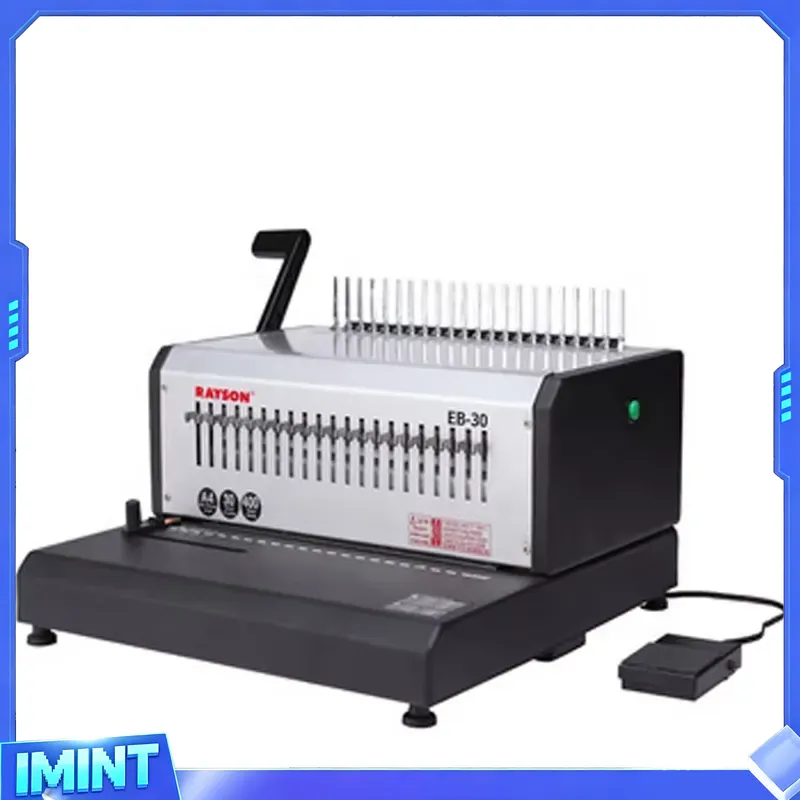 レイソン EB-30 高品質電動ペーパーコンビネーションバイ - Binding Machine Comb のレビューと価格