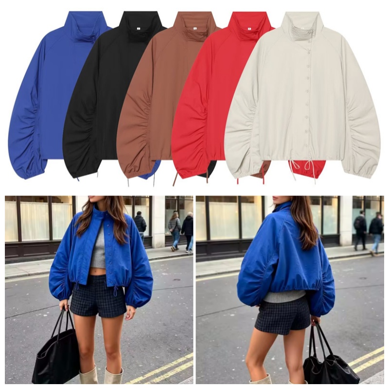 Guobioziy 2026年新作、女性用テクニカル素材ボタ - Office Tech Jacket のレビューと価格